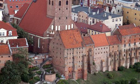 Grudziądz z lotu ptaka, fot. Daniel Pach