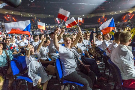 Ceremonia otwarcia XVIII Światowych Letnich Igrzysk Polonijnych w Toruniu, fot. Szymon Zdziebło, Tarantoga.pl