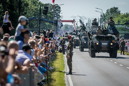 Obchody Święta Wojska Polskiego w Bydgoszczy, fot. Tymon Markowski
