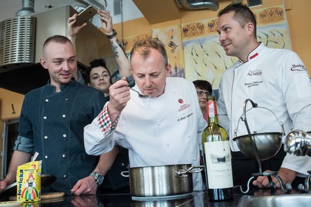 Szkolenie dla kucharzy poświęcone tradycyjnej kuchni myśliwskiej, fot. Tymon Markowski