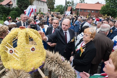 Dożynki wojewódzkie, Świecie 2017, fot. Tymon Markowski
