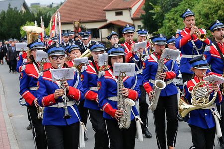 Jubileusz OSP w Lubiczu, fot. Mikołaj Kuras dla UMWKP