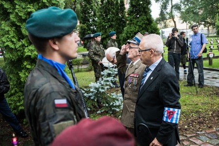 Obchody rocznicy wybuchu II wojny światowej w Bydgoszczy, fot. Tymon Markowski