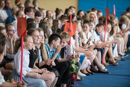 Uczniowie Szkoły Podstawowej nr 63 w Bydgoszczy, fot. Tymon Markowski