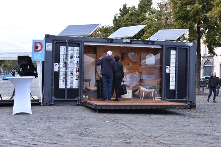 Polish Design Island w Brukseli, fot. Mieszko Matusiak