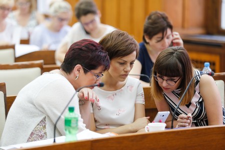 Jedno ze spotkań informacyjnych w Urzędzie Marszałkowskim, fot. Mikołaj Kuras