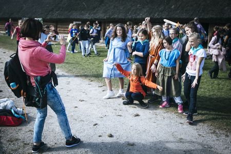 Festyn Archeologiczny w Biskupinie 2017, fot. Andrzej Goiński