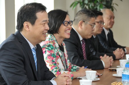 Spotkanie z gośćmi z Chin w Urzędzie Marszałkowskim, fot. Jacek Piotrowski