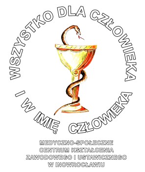 Logo Medyczno-Społeczne Centrum Kształcenia Zawodowego i Ustawicznego w Inowrocławiu