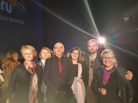 Przedstawiciele KPCEN w Bydgoszczy oraz goście i prowadzący