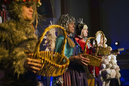 „Gra warta piernika, czyli Maurycy i kolędnicy”, fot. Wojtek Szabelski/freepress.pl