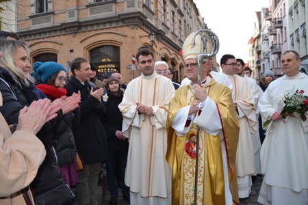 10.12.2017, Ingres biskupa Wiesława Śmigla w katedrze św. Janów w Toruniu, fot. Anna Głos