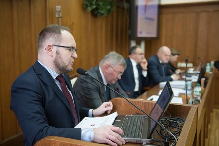 Sesja Sejmiku Województwa, fot. Łukasz Piecyk