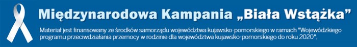 Baner - Międzynarodowa Kampania „Biała Wstążka”