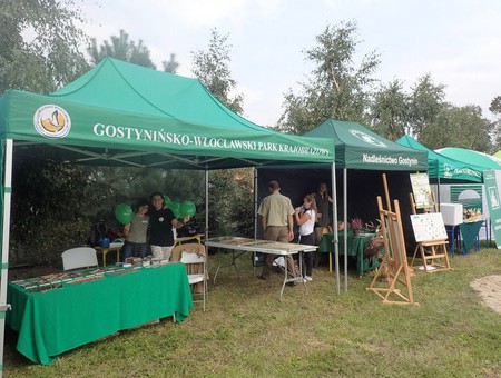 Gostynińsko-Włocławski Park Krajobrazowy na dożynkach Gminy Gostynin w Sierakówku