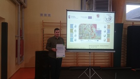 Zajęcia edukacyjne prowadzone przez Zielonego Edukatora Mariusza Szczepańskiego w Zespole Szkół w Sypniewie w ramach projektu Lubię tu być... na zielonym.