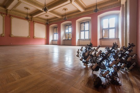 Pałac Dąmbskich w Toruniu, siedziba Kujawsko-Pomorskiego Impresaryjnego Teatru Muzycznego, przejdzie remont konserwatorski dzięki środkom POIiŚ; fot. Łukasz Piecyk dla UMWKP