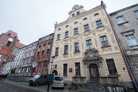 10.01.2018, Rozpoczęcie remontu siedziby Kujawsko-Pomorskiego Impresaryjnego Teatru Muzycznego w pałacu Dąmbskich w Toruniu, fot. Łukasz Piecyk