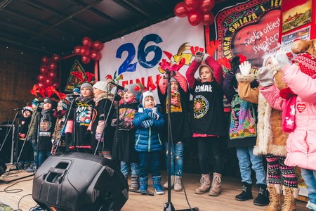 Finał Wielkiej Orkiestry Świątecznej Pomocy w Chełmnie, fot. Łukasz Piecyk