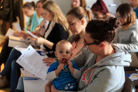 Pierwsze szkolenie ,,Mama może wszystko-2” w Bydgoszczy, fot. Filip Kowalkowski