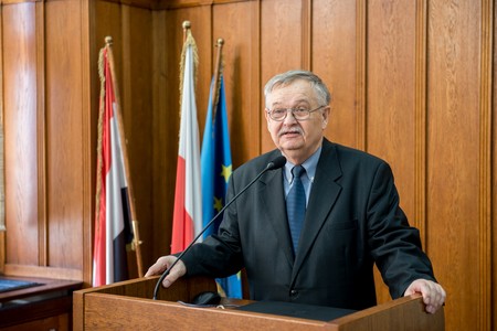 Dyrektor Wiesław Zajączkowski był goście sesji sejmiku województwa, fot. Łukasz Piecyk dla UMWKP