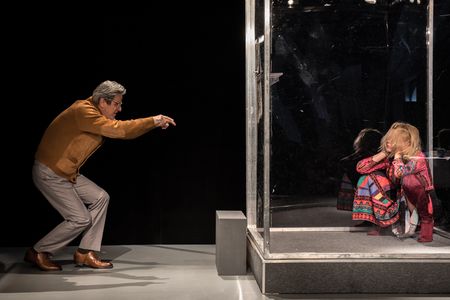 Próba medialna spektaklu „Akompaniator”, fot. Łukasz Piecyk