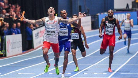2-4.03.2018 - Halowe mistrzostwa świata w lekkiej atletyce w Birmingham, na których Polska zdobyła 5 medali (2 złote, 2 srebrne i 1 brązowy). Wśród medalistów znaleźli się reprezentanci naszego regionu – Jakub Krzewina oraz Marcin Lewandowski, fot. Paweł Skraba