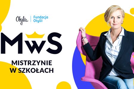 Baner mistrzynie w szkołach