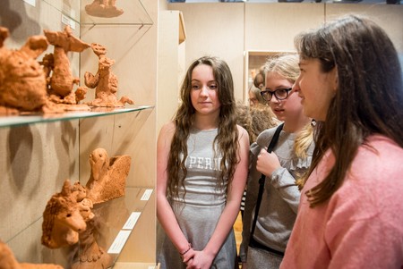 Jednym z wydarzeń Roku Stanisława Zagajewskiego we Włocławku był konkurs rzeźbiarski dla młodzieży, fot. Łukasz Piecyk