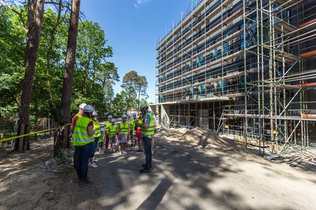 Rozbudowa Wojewódzkiego Szpitala Zespolonego w Toruniu, największa obecnie inwestycja infrastrukturalna w regionie, fot. Szymon Zdzieblo/tarantoga.pl dla UMWKP