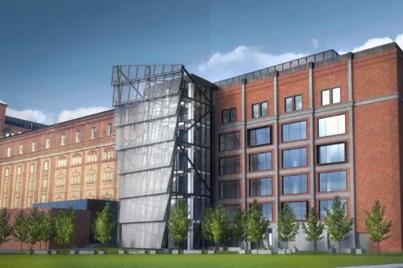 Wizualizacja "Młyna Kultury" (projekt budowlany)