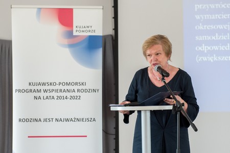 Uroczystość wręczenia nagród w konkursie „Mój ojciec – dobrze być razem”, fot. Łukasz Piecyk/Urząd Marszałkowski Województwa Kujawsko-Pomorskiego