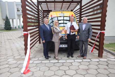 Uroczyste otwarcie nowej podstacji, fot. Andrzej Goiński/UMWKP