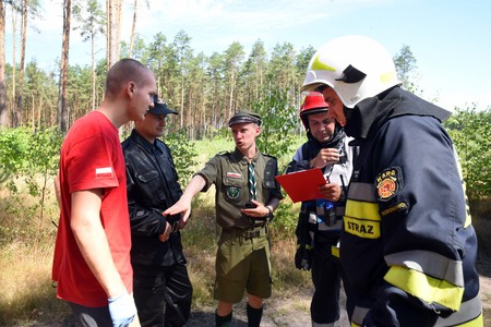 Harcerskie manewry w Samociążku, fot. Robert Sawicki