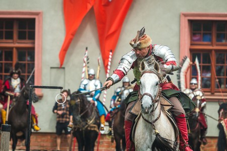 W weekend zapraszamy do Golubia-Dobrzynia na Wielki Międzynarodowy Turniej Rycerski, fot. Szymon Zdziebło/tarantoga.pl