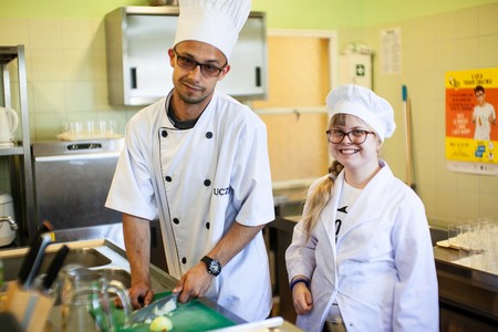 W ośrodki Braille'a w Bydgoszczy dobiegł końca remont 12 pracowni i budowa 2 nowych warsztatów do nauki zawodu. Wkrótce rozpocznie się wyposażanie pracowni w nowoczesny sprzęt, fot. Filip Kowalkowski