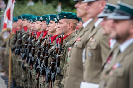 Obchody Święta Wojska Polskiego, fot. Łukasz Piecyk
