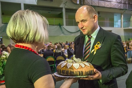 Dożynki Gminy Lubicz w Grębocinie