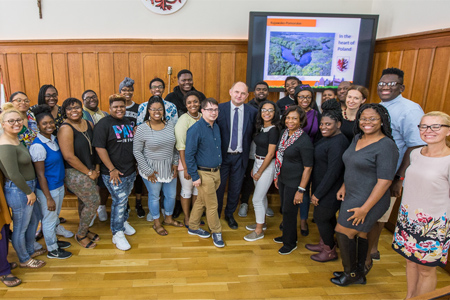 Wizyta chóru Prairie View A&M University Concert Chorale, fot. Szymon Zdziebło/tarantoga.pl
