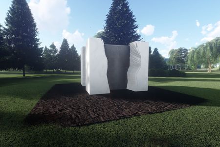 Wizualizacja Pomnika Pamięci Ofiar Zbrodni Pomorskiej 1939