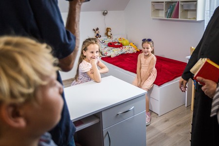 Uroczyste otwarcie domu w Unisławiu, fot. Szymon Zdziebło/Tarantoga.pl