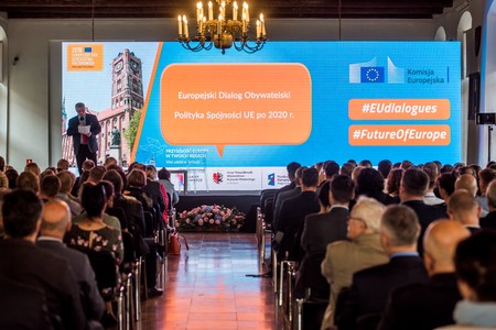 Europejski Dialog Obywatelski w Ratuszu Staromiejskim w Toruniu, fot. Łukasz Piecyk