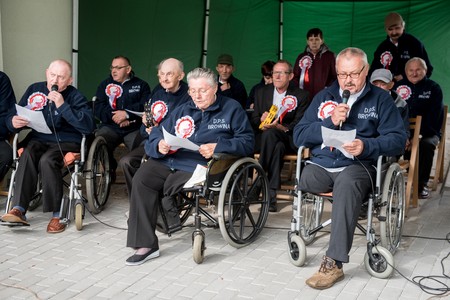 Uroczystość otwarcia Domu Pomocy Społecznej w Browinie po termomodernizacji, fot. Łukasz Piecyk
