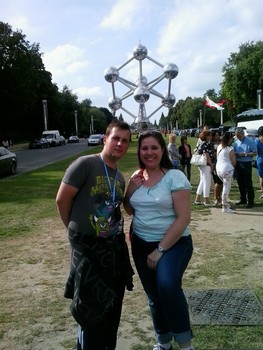 Atomium - główna atrakcja Expo w Brukseli