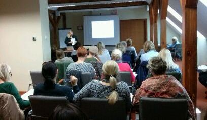 • Szkolenie „Podejrzenie przemocy domowej wobec dziecka - diagnoza i interwencja”, Włocławek, 26.09.2018 r., fot. Biuro Wsparcia Rodziny i Przeciwdziałania Przemocy