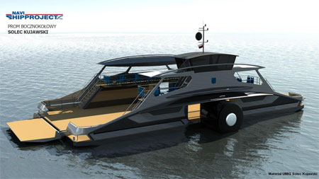 Wizualizacja jednostki promowej