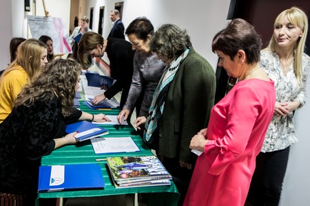 Konferencja „Nowotwory – wyzwanie profilaktyki XXI wieku” w Urzędzie Marszałkowskim w Toruniu, fot. Andrzej Goiński
