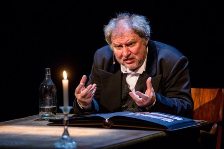 Andrzej Grabowski w spektaklu „Spowiedź Chuligana. Jesienin”, fot. materiały organizatora