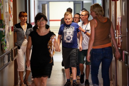 W bydgoskim ośrodku „Braille’a” dobiegł końca remont 12 pracowni i budowa 2 nowych warsztatów do nauki zawodu, fot. Filip Kowalkowski