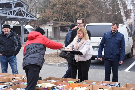 Uroczyste otwarcie targowiska miejskiego w Rypinie, fot. Urząd Miasta Rypin